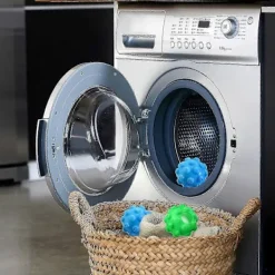 Torktumlare-3-pack återanvändbara ångbollar för torktumlare, torkbollar med ångfunktion, mjukmedel för att minska statisk elektricitet