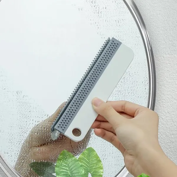 Fönsterrengöring-2-pack Torkarblad, Duschtorkare, Silikon Torkare, Ränder, ZQKLA