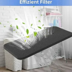 Torktumlare-4-pack torkfilter ersättningskomponenter för Candy Ostein och House to House värmepumpstorktumlare