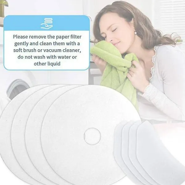 Torktumlare-30-pack Torktumlare Avgasfilter, universal Bärbar Torktumlare Luddfilter Ersättning Kompatibel med