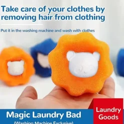 Tvättillbehör-10-pack tvättbollskit återanvändbar tvättmaskin hårborttagare boll rengöring ludd luddhår kläder hushållsprodukt