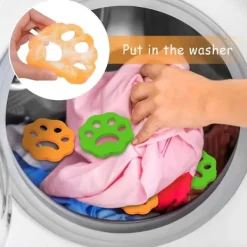 Tvättillbehör-4-pack tvättmaskin hårborttagare tvättmaskin hårborttagare återanvändbar - husdjur päls tvättmaskin hårborttagare för tvätt sängkläder kläder hårborttagare | Fyndiq