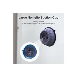 Tvättillbehör-4-pack Tvättmaskinsfötter med gummikuddar, antivibrationsfötter kompatibla med de flesta tvättmaskiner och torktumlare