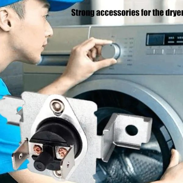 unbranded Torktumlare-2-pack Universal Torktumlare Tillbehör Termostat Höghållfast Plast Metall