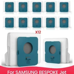 unbranded Dammsugare & Tillbehör-12-pack VCA-ADB953 dammsugarpåsar för SAMSUNG BESPOKE Jet sladdlös dammsugare, jämför med originaldel