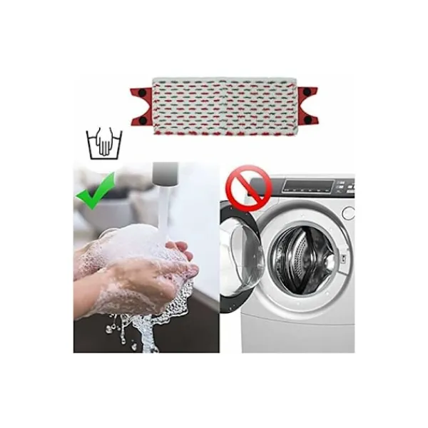 OCEAN Städmoppar-3-pack Vileda Ultramax 2-i-1 Spray Ersättnings Mikrofiber Mopp Pad