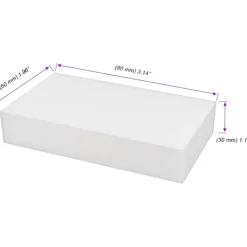 Svampar & Dukar-100-pack 8x5x3cm Magiska Rengöringssvampar, Magiska Rengöringssvampar Melaminsvamp Skum för Väggar, Kök, Badrum Fläckar Borttagning
