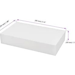 Svampar & Dukar-100-pack 8x5x3cm Magiska Rengöringssvampar, Magiska Rengöringssvampar Melaminsvamp Skum för Väggar, Kök, Badrum Fläckborttagning