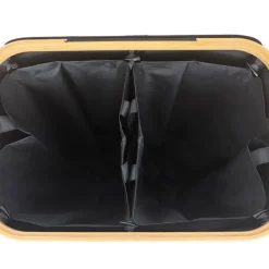 Northix Soptunnor-Pantbehållare för återvinning av flaskor, 2 sektioner, 60–100 flaskor