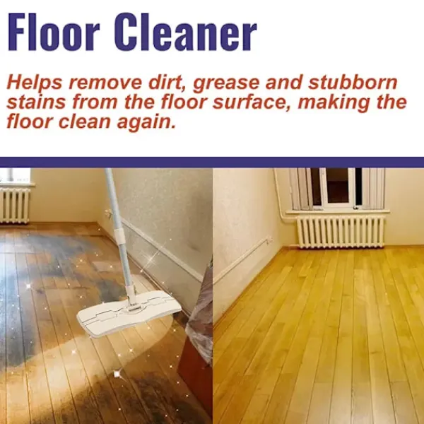 ATELA Rengöringsmedel-2Pcs Golvrengöringslösning för Roborock S8 Pro Ultra/s7 Maxv Ultra/dyad/s7 Dammsugardelar Robotmoppar Antibakteriell