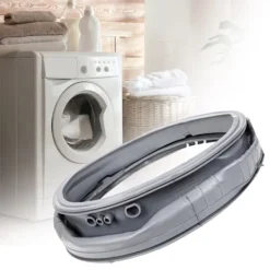 unbranded Tvättmaskiner-Permanent Gummitätning för Tvättmaskinsdörr för Aktuella Frontmatade Tvättmaskiner Världen Över