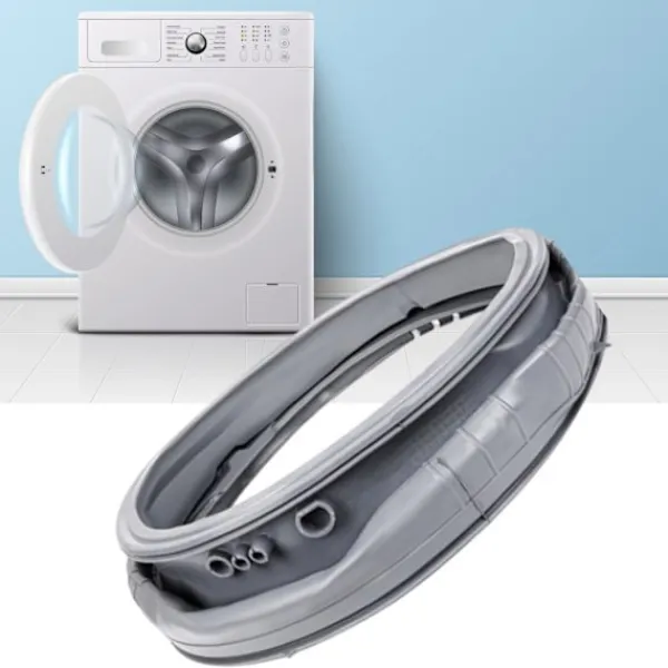 unbranded Tvättmaskiner-Permanent Gummitätning för Tvättmaskinsdörr för Aktuella Frontmatade Tvättmaskiner Världen Över