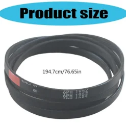 Torktumlare-6PH1952 Torktumlare Rem Ersättning Gummi Sluten Slinga Bandslipmaskin Drivrem 6PH1952 Tvättmaskin Gummitrumma Rem