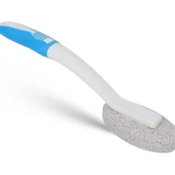 NICEGOU Rengöringsmedel-Pimpsten Toalettborste, Med Extra Långt Handtag Hårt Vatten Toalettring Borttagare Rengöringsmedel Kalkborttagare