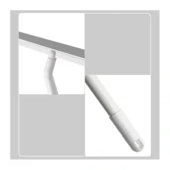 Fönsterrengöring-{PL}28 cm silikonborste förlängd golvrengöringsskrapa husdjurshår dammsugare badrumsgolv torkare