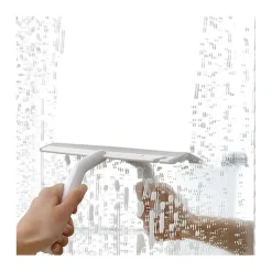 Fönsterrengöring-{PL}28 cm silikonborste förlängd golvrengöringsskrapa husdjurshår dammsugare badrumsgolv torkare