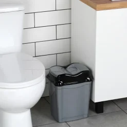 Orion Soptunnor-Plastsoptunna grå 9 l