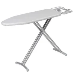 Strykjärn-Polyester strykbordsöverdrag Högtemperaturbeständigt dubbelt lager strykbordsöverdrag Grå