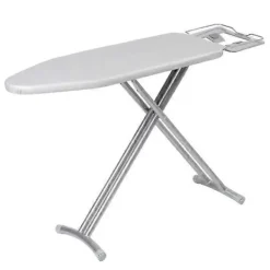 Strykjärn-Polyester Strykbordsöverdrag Högtemperaturbeständigt Dubbelt Lager Strykbordsöverdrag Grå