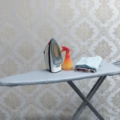 Jettbuying Strykjärn-Polyester strykbräda cover Hög temperaturbeständig dubbellager strykbräda cover 140*50cm