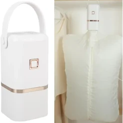 Torktumlare-Portabel Elektrisk Mini Torkmaskin Snabb Torkning Tvätt För Resor Hemanvändning Vit