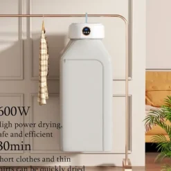 Torktumlare-Portabel Elektrisk Torktumlare 600W med Timer