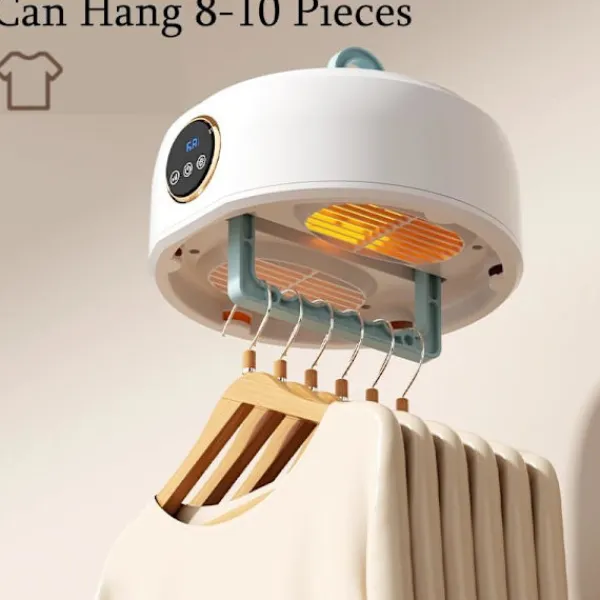 Torktumlare-Portabel Elektrisk Torktumlare 600W med Timer