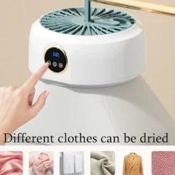 Torktumlare-Portabel Elektrisk Torktumlare 600W med Timer