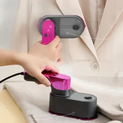 INF Ångtvättar-Portabel Handhållen Klädångare - 1200W, Snabb Uppvärmning, 360° Rotation, Perfekt för Hem & Resa