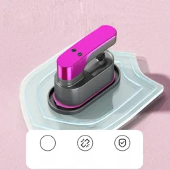 INF Ångtvättar-Portabel Handhållen Klädångare - 1200W, Snabb Uppvärmning, 360° Rotation, Perfekt för Hem & Resa