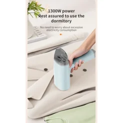 EASTVAPS Ångtvättar-Portabel Handhållen Klädångare, Vikbar Design för Enkel Förvaring