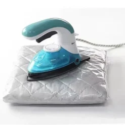 INF Strykjärn-Portabel Värmebeständig Strykmatta, 48x86cm Vikbar Bomullsstrykplatta för säker strykning