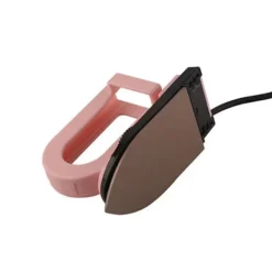 ATELA Strykjärn-Portabelt Mini hopfällbart strykjärn Elektriskt hopfällbart strykjärn med dubbla spänningar Dammtätt kompakt litet för resan Skolan Hemmet