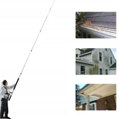 Rosfix Högtryckstvättar-PowerReach ProMax 6.3M Teleskopisk Tvättlans – 4000 PSI | 7 Munstycken | Kompatibel med M22, QC 3/8