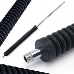 Rosfix Högtryckstvättar-ProClean Rak Lans 50 Cm – Rostfritt Stal | 1/4" Utv. Gänga Båda Sidor | för Hogtryckstvätt