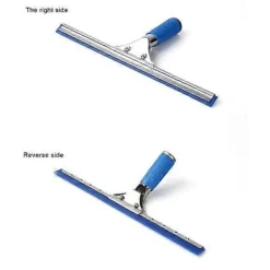 Fönsterrengöring-Professionell fönsterskrapa med gummiläpp, långt handtag, badrumsdusch, fönstertorkare, glasrengöringsverktyg 30cm