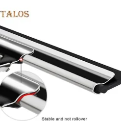 Fönsterrengöring-Professionell fönsterskrapa med gummiläpp, långt handtag, badrumsdusch, fönstertorkare, glasrengöringsverktyg_Särskilda gåvor 35cm