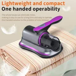 Megabilligt Dammsugare & Tillbehör-Påslös Handhållen Dammsugare med UV och HEPA-filter, Perfekt för Allergiker