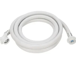 Tvättmaskiner-PVC Vatteninloppsrör för Tvättmaskin med Stålanslutning Förlängningsslang Tvättmaskinsslangar för Vatteninsprutning 3 M/118.1in