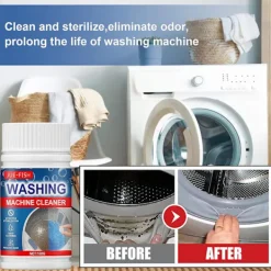 Tvättmaskiner-Qian Jue fisk tvättmaskin tank rengöring brusande tablett universell trumma typ impeller rengöring avkalkning och sterilisering fläckar