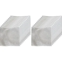 Svampar & Dukar-QQX.20x Grå Multifunktionella Metalltrådsdisktrasor Premium Nylon