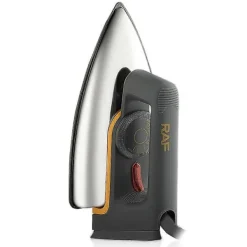 Strykjärn-RAF R.1108 1600W Klassiskt Elektriskt Strykjärn med Torrfunktion, Rostfri Stålsula, Strykmaskin för Hemmet, EU-kontakt