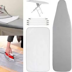 Strykjärn-Reflekterande Strykbrädeöverdrag Passar Stora och Standardbrädor