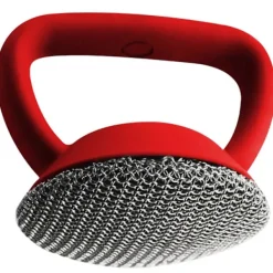 Fww Rengöringsmedel-Rengöringsborste med handtag, metallnät, skrubbborste, diskborste