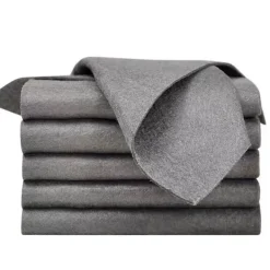 Svampar & Dukar-Rengöringsdukar 30x30cm, 5-pack Återanvändbara Tjocknade Magiska Mikrofiberdukar för Fönster Spegel Bil