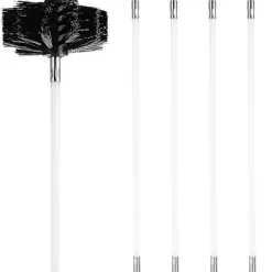 FMYSJ Torktumlare-Rengöringskit för torktumlare Skorstensborste Torktumlare Borste med fäströr Rengöringsverktyg Tillbehör (FMY) 42.00X10.00X6.50CM