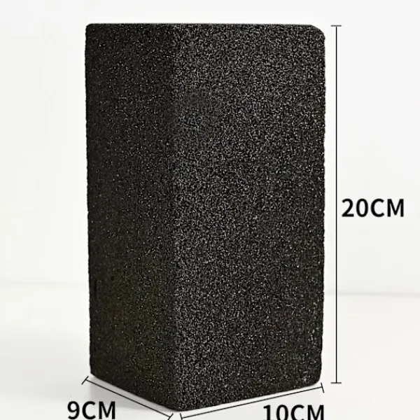 INF Rengöringsmedel-RENGÖRINGSSTEN: Effektiv Rengöring av Grill och Ugn - Svart Pimpsten