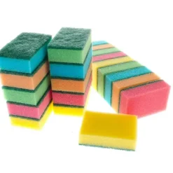 Svampar & Dukar-Rengöringssvamp, diskborste, kökssvamp, dubbelsidig rengöringssvamp, fläckborttagare, skursvamp, 20 stycken