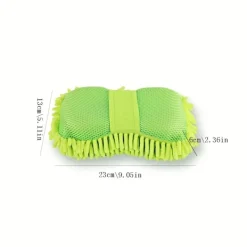 Svampar & Dukar-Rengöringssvampblock i slumpmässig färg, bildekorering, stark fläckborttagning, korall med hög densitet 1pc