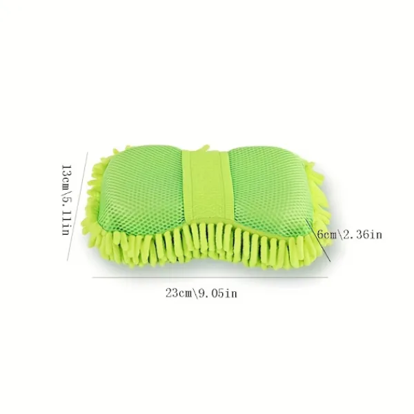 Svampar & Dukar-Rengöringssvampblock i slumpmässig färg, bildekorering, stark fläckborttagning, korall med hög densitet 1pc